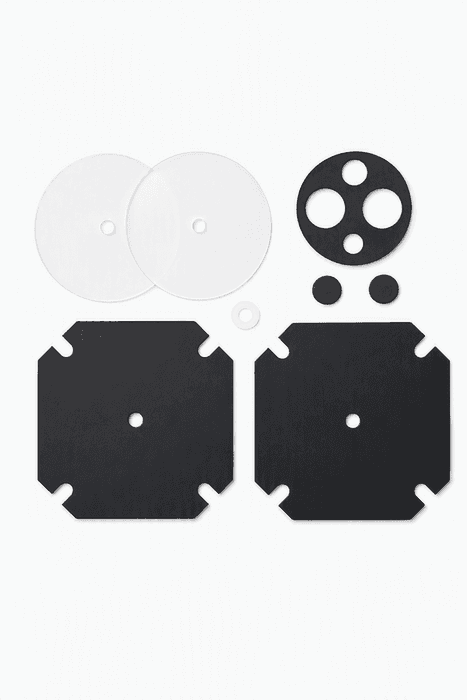 11077 Double Diaphragm Repair Kit Viton